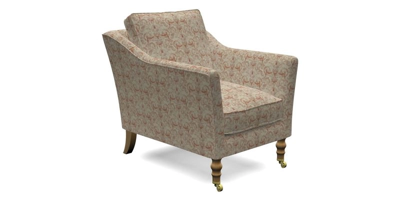 V&A Collection Brunel Chair in Two Tone Plain Biscuit