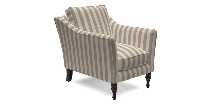 V&A Collection Brunel Chair in Two Tone Plain Biscuit