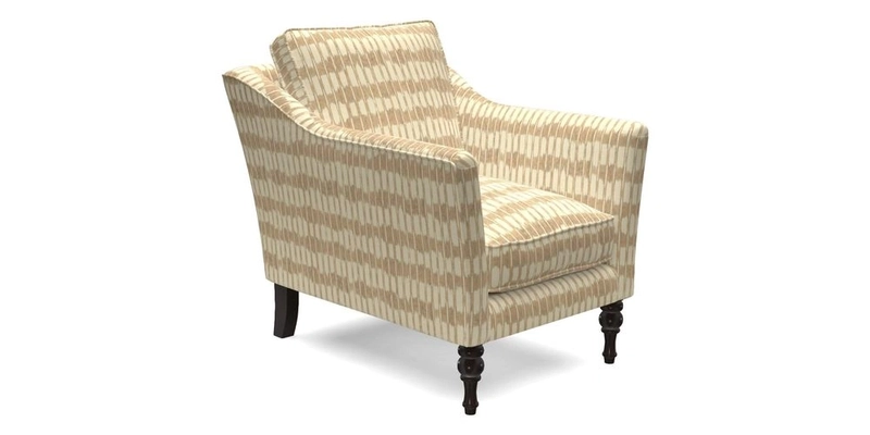 V&A Collection Brunel Chair in Two Tone Plain Biscuit