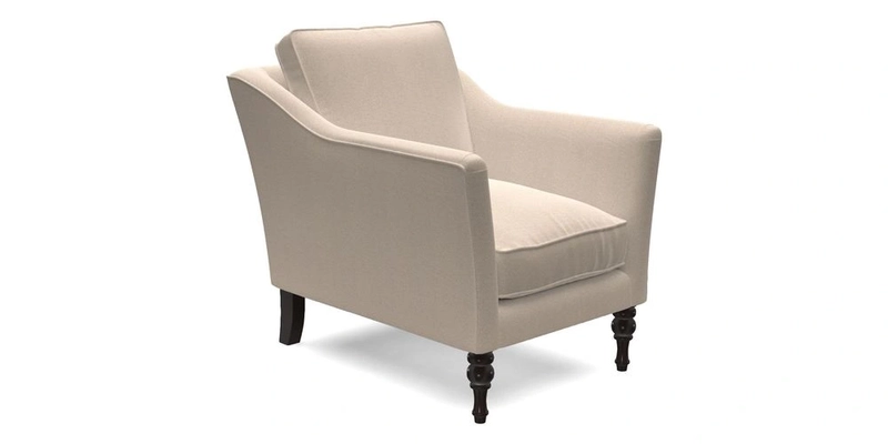 V&A Collection Brunel Chair in Two Tone Plain Biscuit