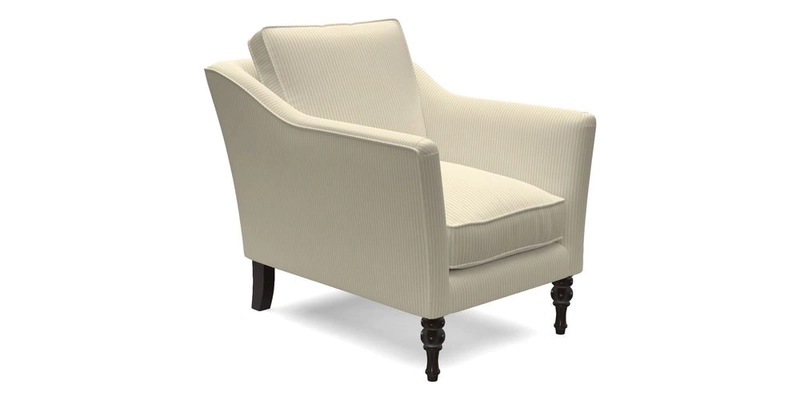 V&A Collection Brunel Chair in Two Tone Plain Biscuit