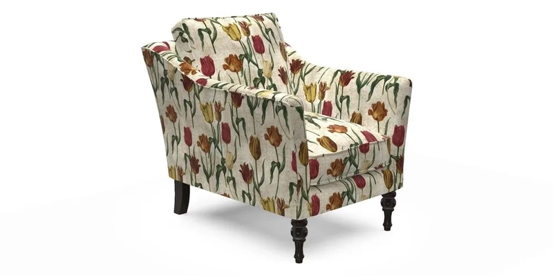 V&A Collection Brunel Chair in Two Tone Plain Biscuit