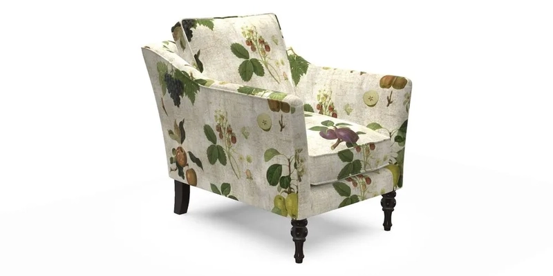 V&A Collection Brunel Chair in Two Tone Plain Biscuit