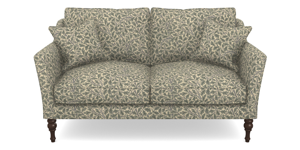 Product photograph of Brunel 2 Seater In V A Drawn From Nature Collection - Oak Tree - Duck Egg from Sofas and Stuff Limited
