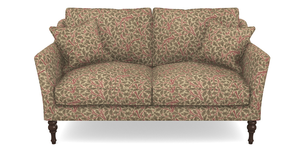 Product photograph of Brunel 2 Seater In V A Drawn From Nature Collection - Oak Tree - Red from Sofas and Stuff Limited