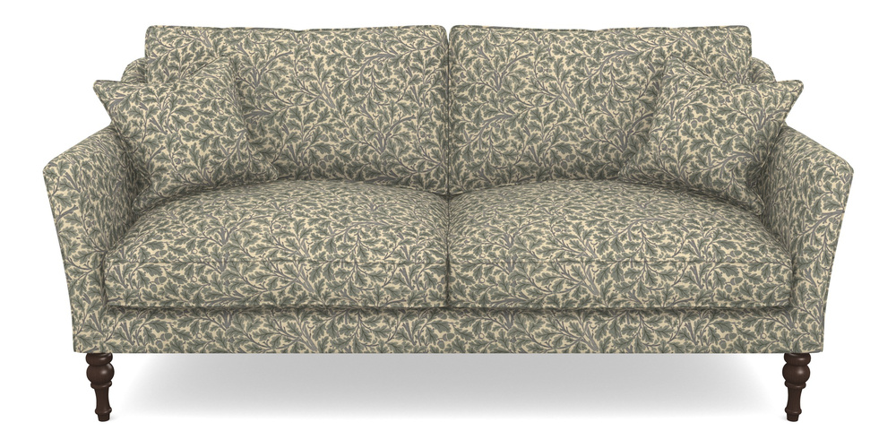 Product photograph of Brunel 3 Seater In V A Drawn From Nature Collection - Oak Tree - Duck Egg from Sofas and Stuff Limited