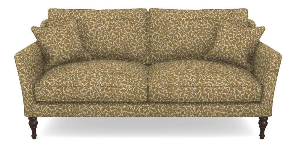 Product photograph of Brunel 3 Seater In V A Drawn From Nature Collection - Oak Tree - Gold from Sofas and Stuff Limited