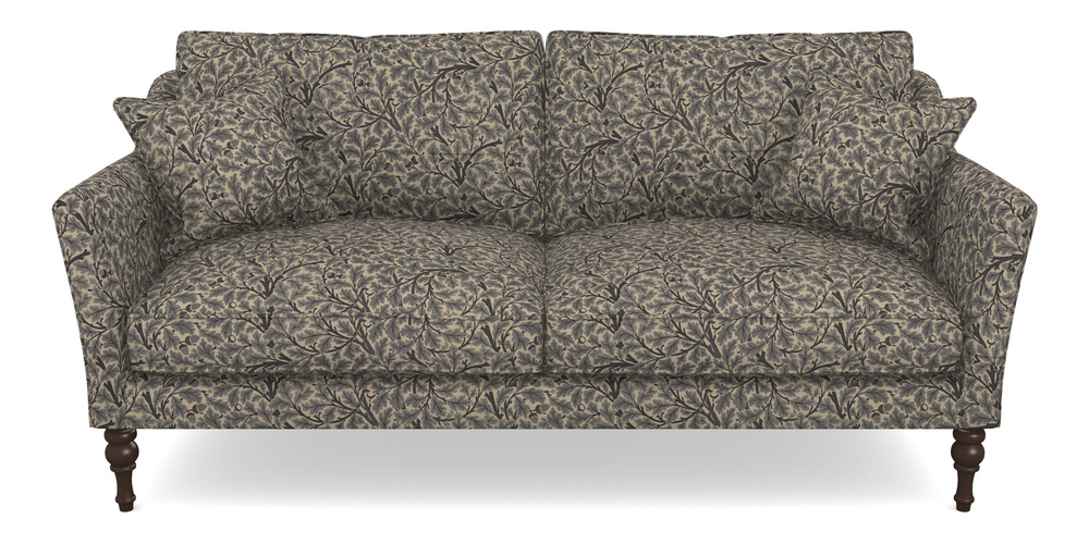 Product photograph of Brunel 3 Seater In V A Drawn From Nature Collection - Oak Tree - Navy from Sofas and Stuff Limited