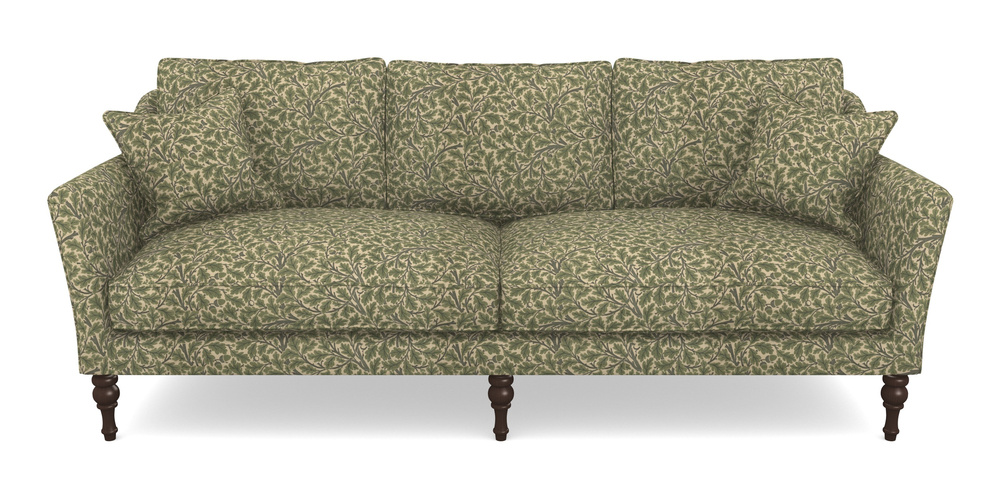 Product photograph of Brunel 4 Seater In V A Drawn From Nature Collection - Oak Tree - Light Green from Sofas and Stuff Limited
