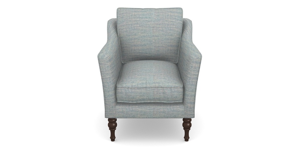 Product photograph of Brunel Chair In Basket Weave - Blue from Sofas and Stuff Limited