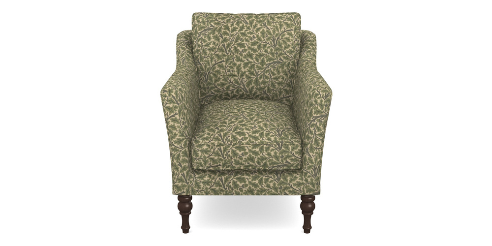Product photograph of Brunel Chair In V A Drawn From Nature Collection - Oak Tree - Light Green from Sofas and Stuff Limited