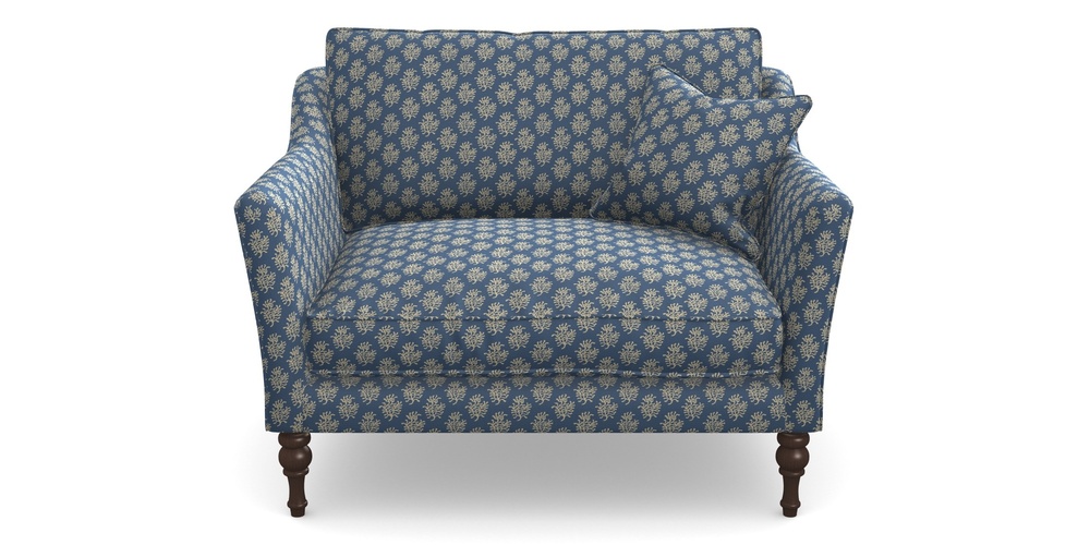 Product photograph of Brunel Snuggler In Cloth 21 - Coral 1 - Bilberry from Sofas and Stuff Limited