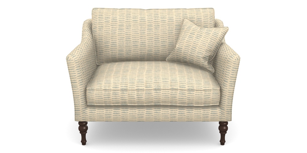 Product photograph of Brunel Snuggler In Cloth 18 - Daub - Monsoon from Sofas and Stuff Limited