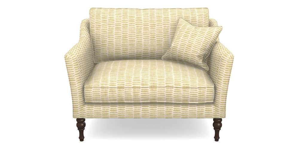 Product photograph of Brunel Snuggler In Cloth 18 - Daub - Summer from Sofas and Stuff Limited