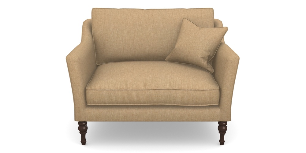 Product photograph of Brunel Snuggler In Clever Cotton Mix - Bamboo from Sofas and Stuff Limited