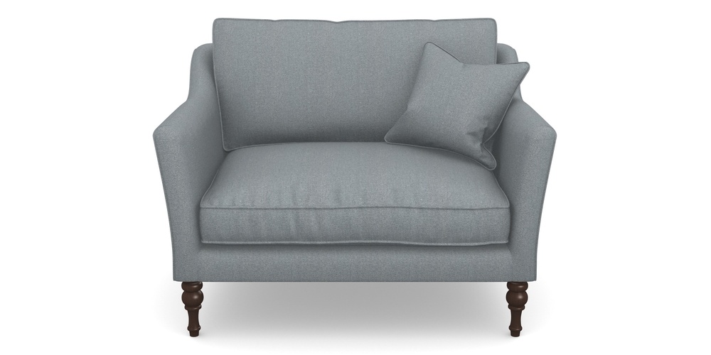 Product photograph of Brunel Snuggler In Eco Washable Cotton - Pebble from Sofas and Stuff Limited