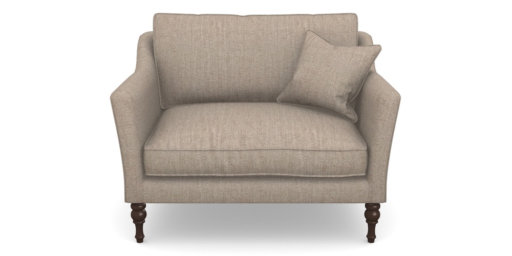 Product photograph of Brunel Snuggler In House Plain - Nutmeg from Sofas and Stuff Limited