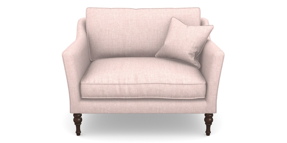 Product photograph of Brunel Snuggler In House Plain - Rose from Sofas and Stuff Limited