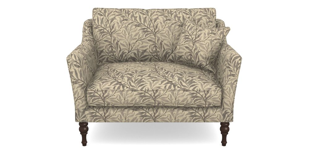 Product photograph of Brunel Snuggler In V A Drawn From Nature - Willow Bough Large - Grey from Sofas and Stuff Limited
