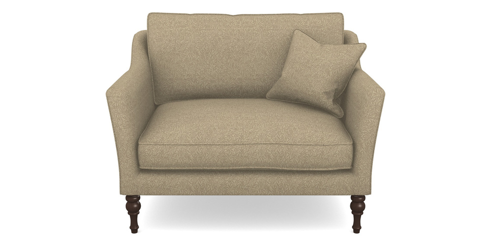 Product photograph of Brunel Snuggler In V A Drawn From Nature Collection - Willow - Natural from Sofas and Stuff Limited