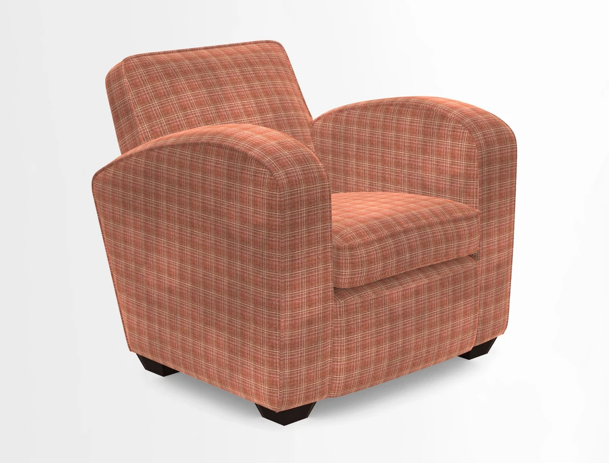 Montmartre Chair in V&A Brompton Collection Ikat Morning Blue