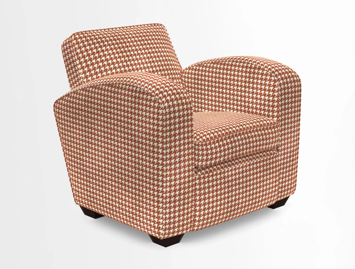 Montmartre Chair in V&A Brompton Collection Ikat Morning Blue