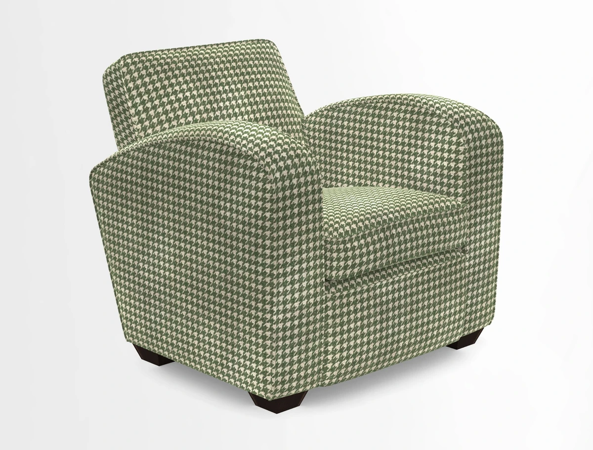 Montmartre Chair in V&A Brompton Collection Ikat Morning Blue