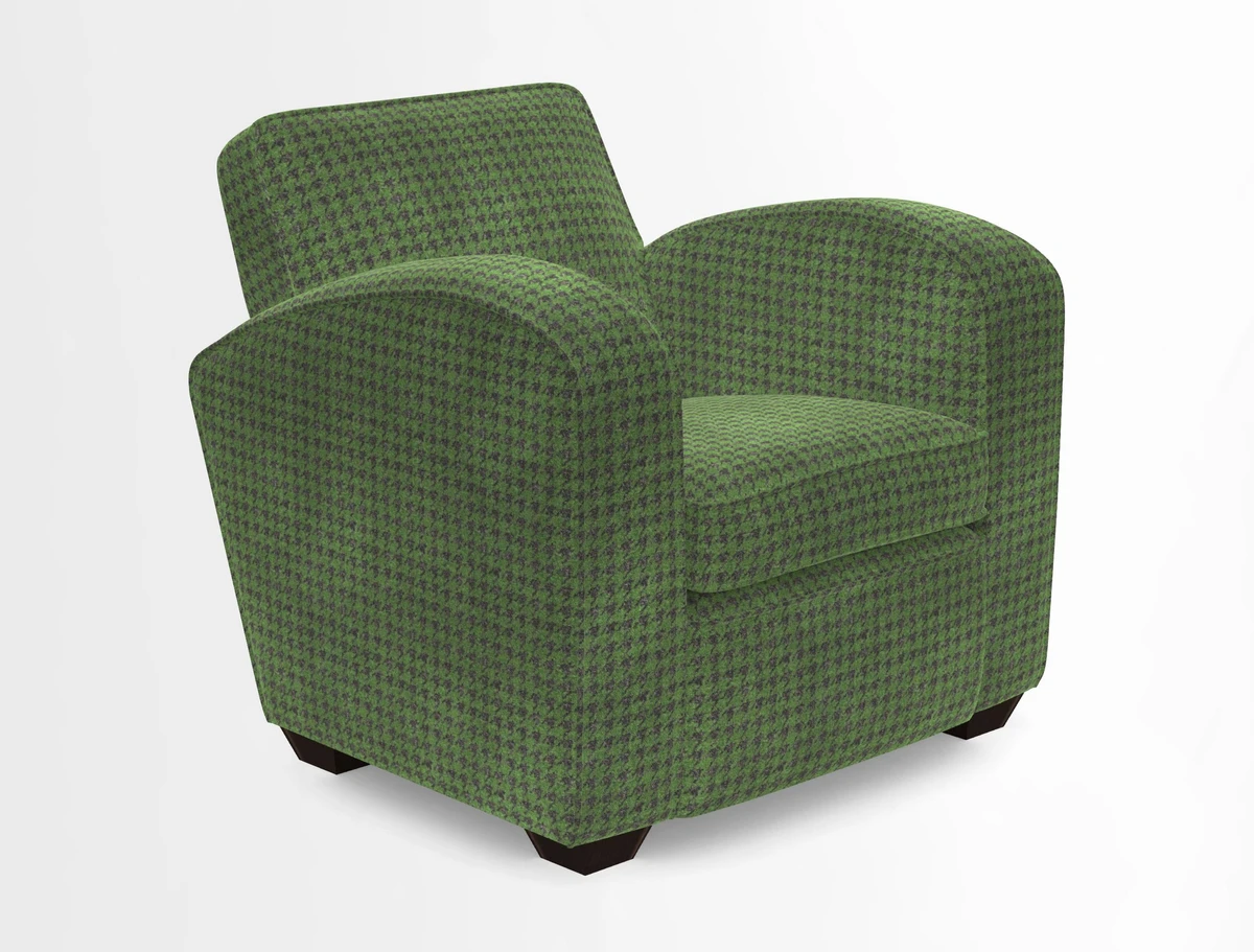 Montmartre Chair in V&A Brompton Collection Ikat Morning Blue