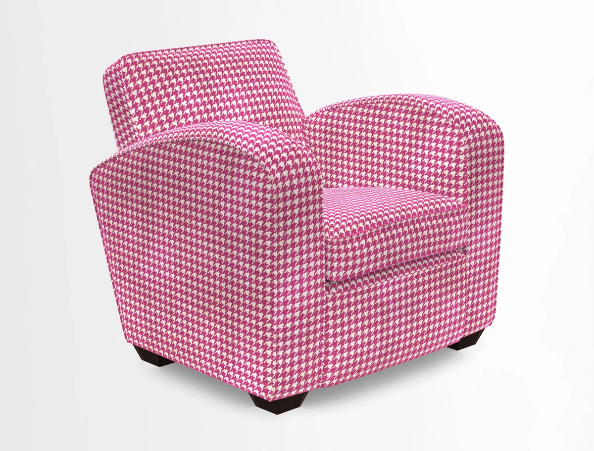 Montmartre Chair in V&A Brompton Collection Ikat Morning Blue