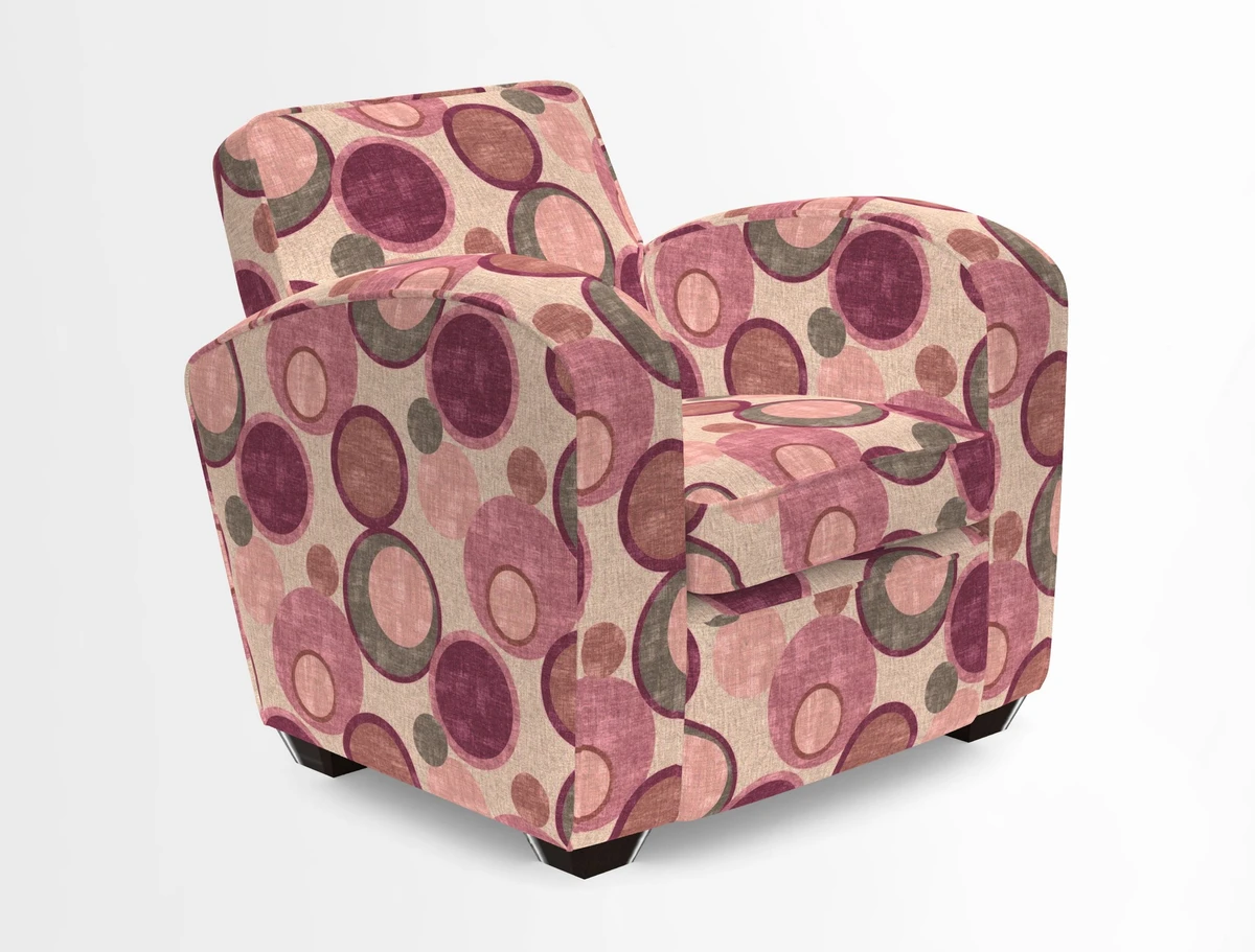 Montmartre Chair in V&A Brompton Collection Ikat Morning Blue