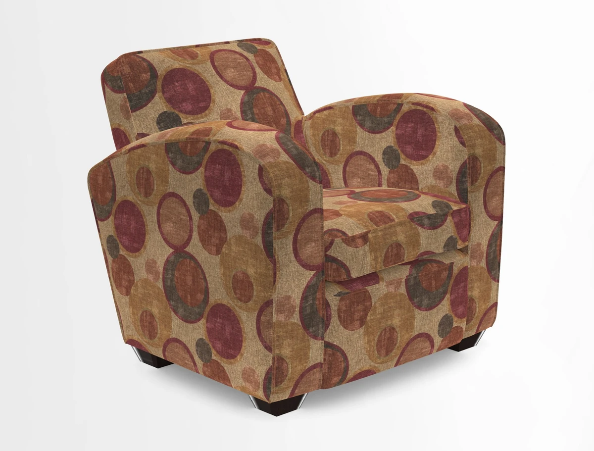 Montmartre Chair in V&A Brompton Collection Ikat Morning Blue