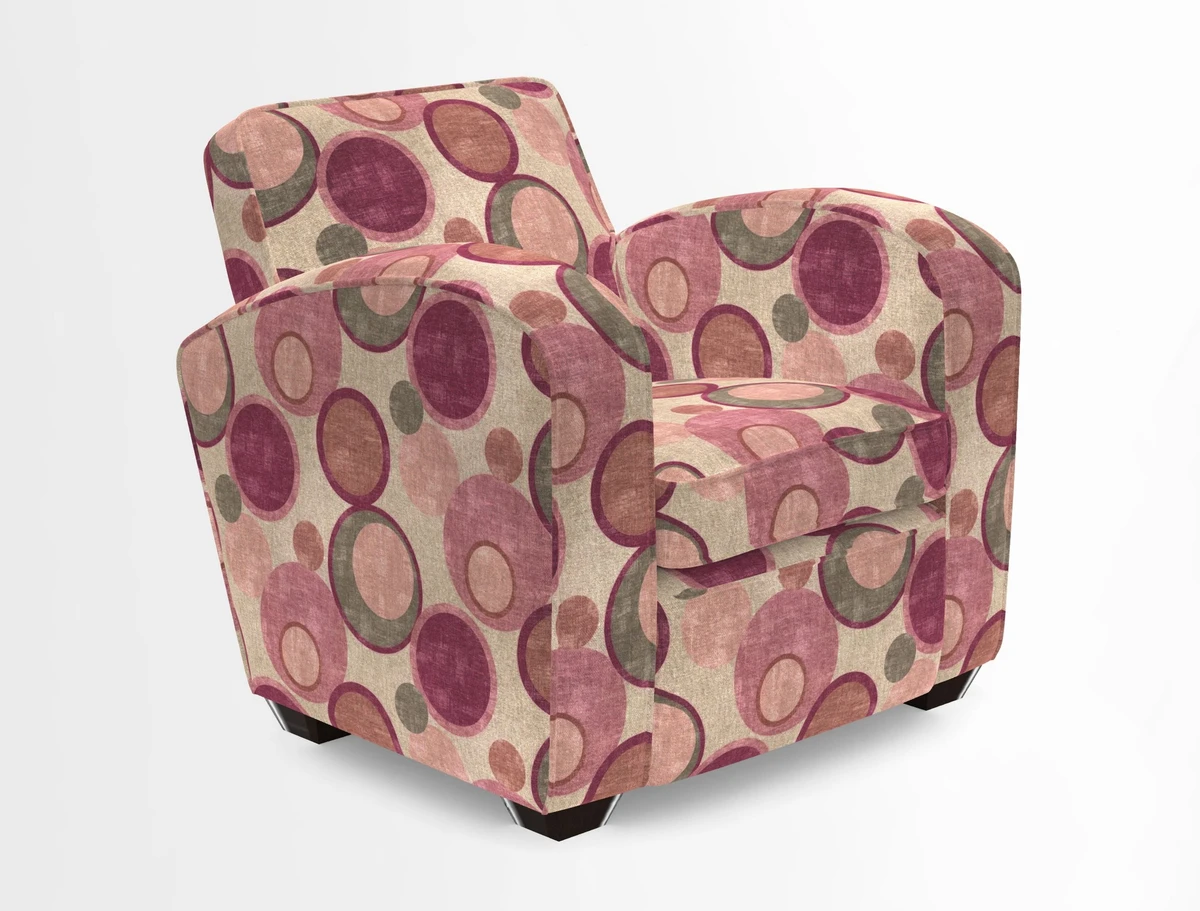 Montmartre Chair in V&A Brompton Collection Ikat Morning Blue
