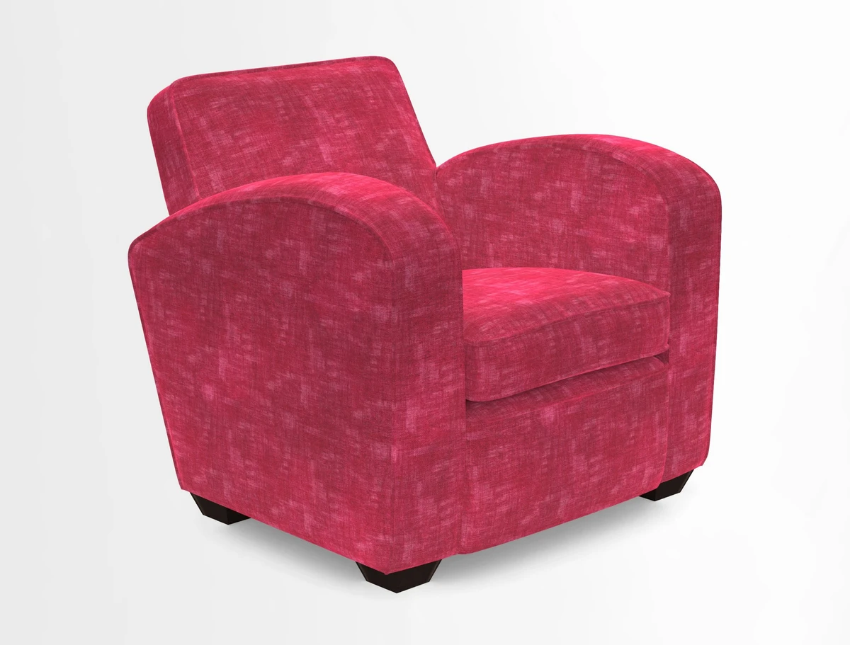Montmartre Chair in V&A Brompton Collection Ikat Morning Blue