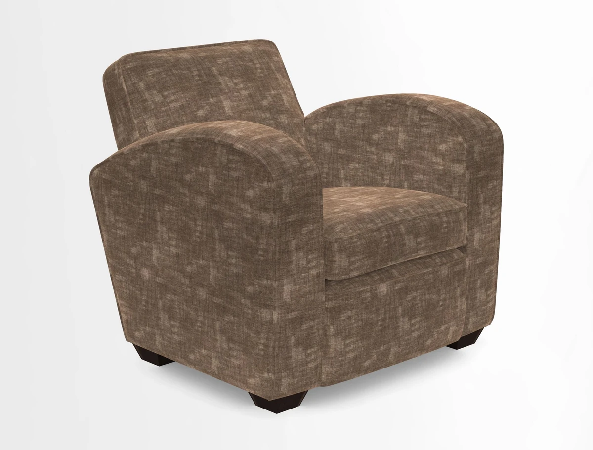 Montmartre Chair in V&A Brompton Collection Ikat Morning Blue