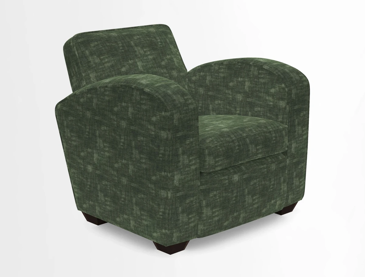 Montmartre Chair in V&A Brompton Collection Ikat Morning Blue