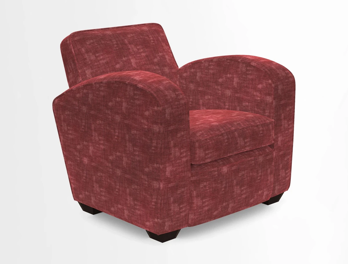 Montmartre Chair in V&A Brompton Collection Ikat Morning Blue