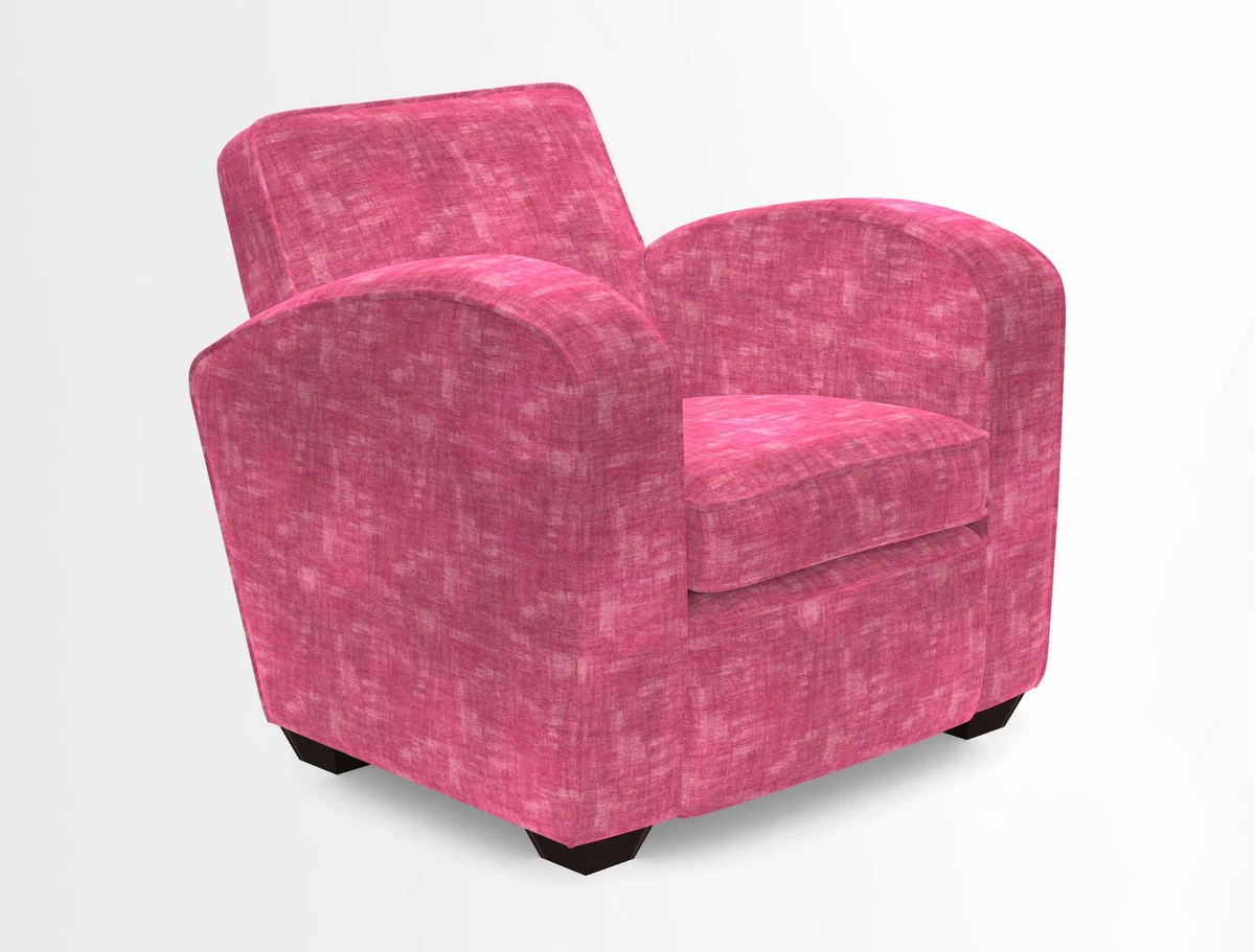 Montmartre Chair in V&A Brompton Collection Ikat Morning Blue