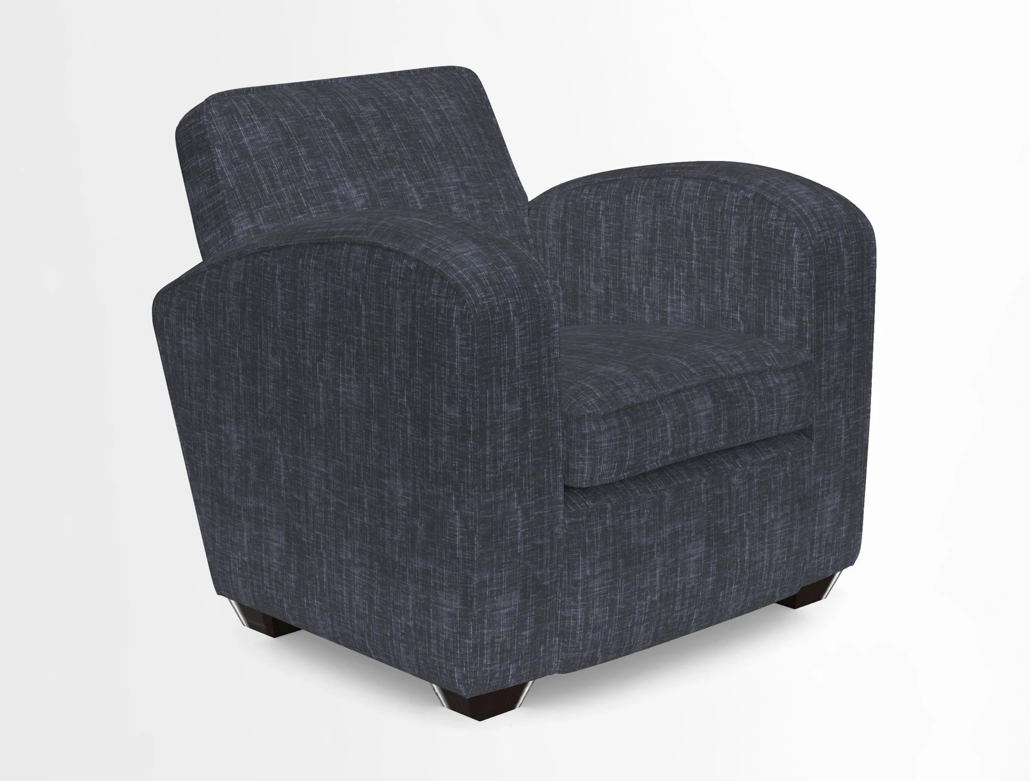 Montmartre Chair in V&A Brompton Collection Ikat Morning Blue
