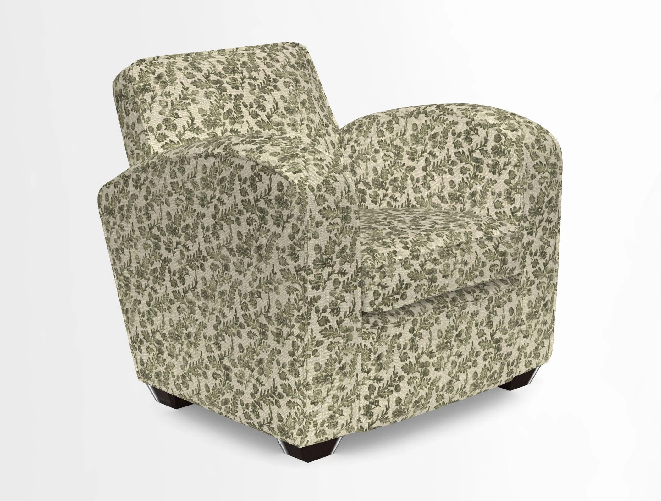 Montmartre Chair in V&A Brompton Collection Ikat Morning Blue