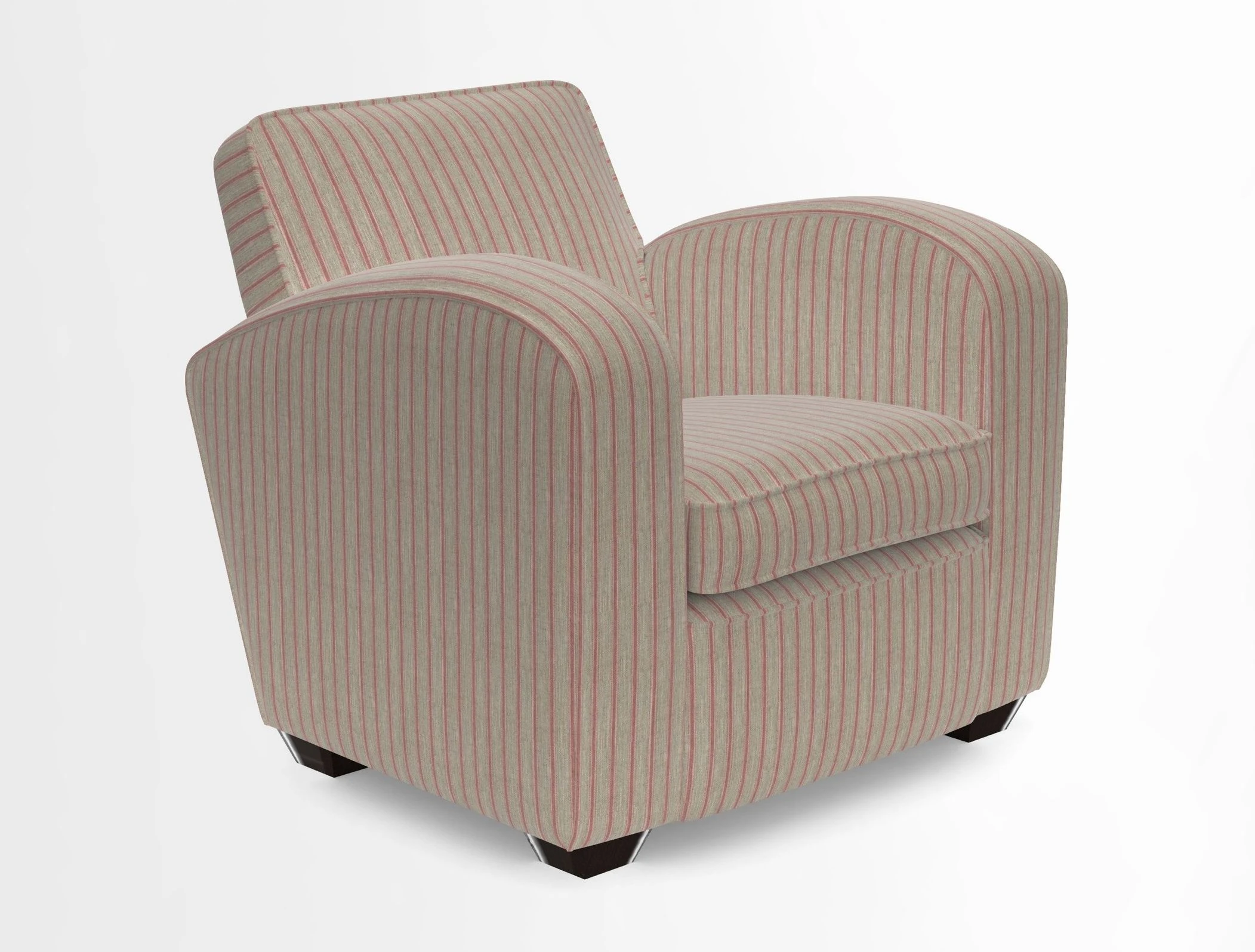 Montmartre Chair in V&A Brompton Collection Ikat Morning Blue