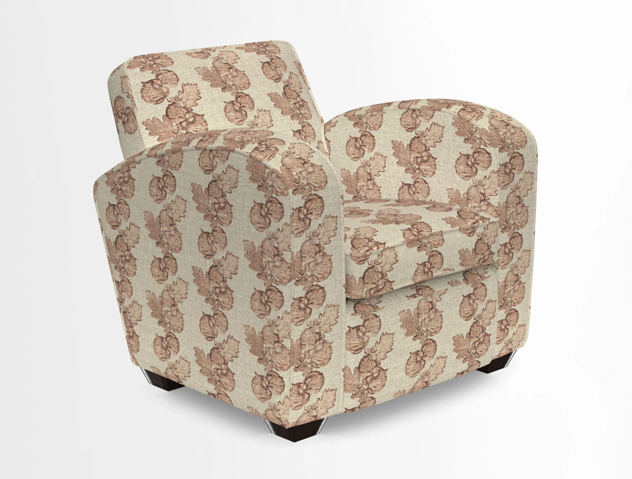 Montmartre Chair in V&A Brompton Collection Ikat Morning Blue