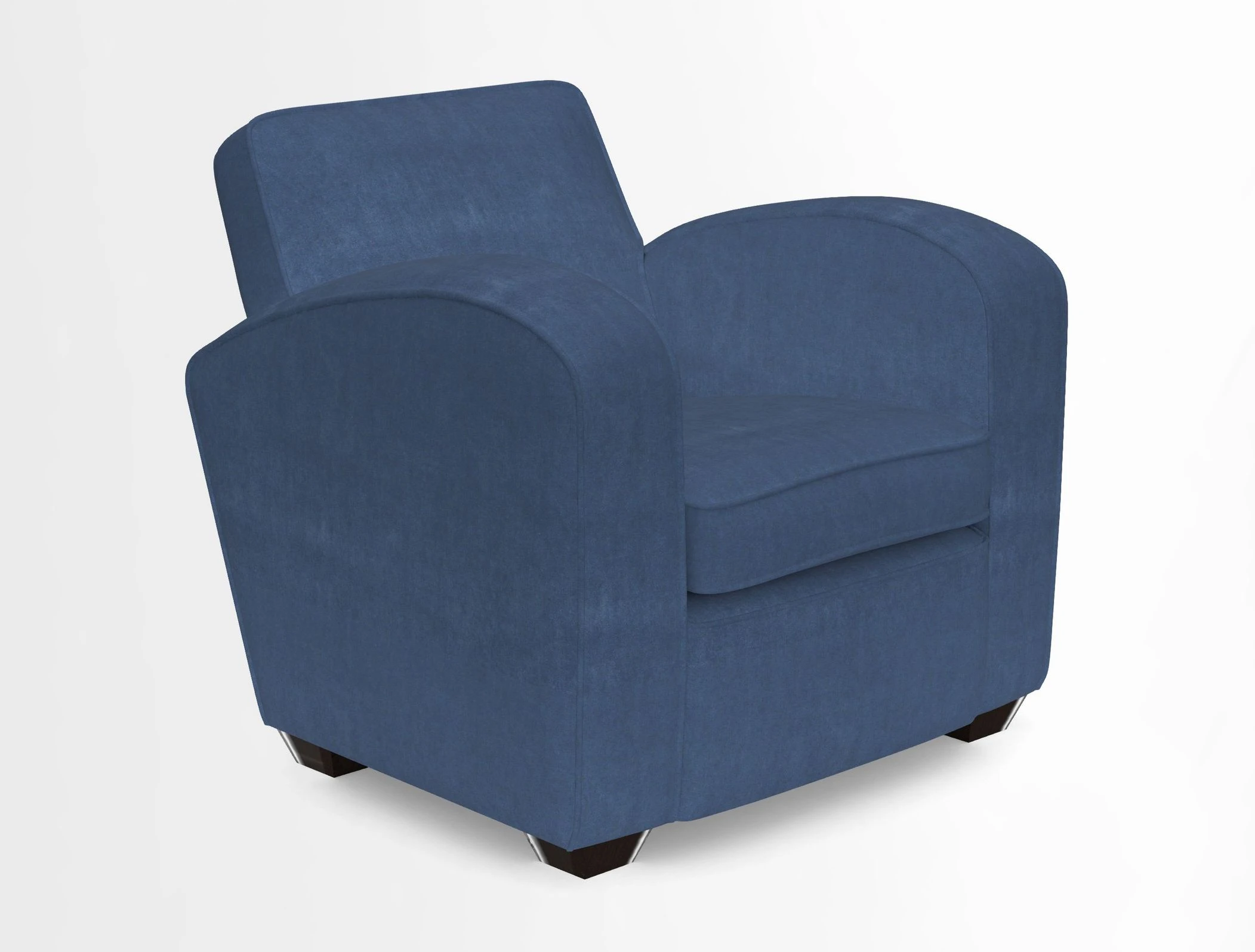 Montmartre Chair in V&A Brompton Collection Ikat Morning Blue