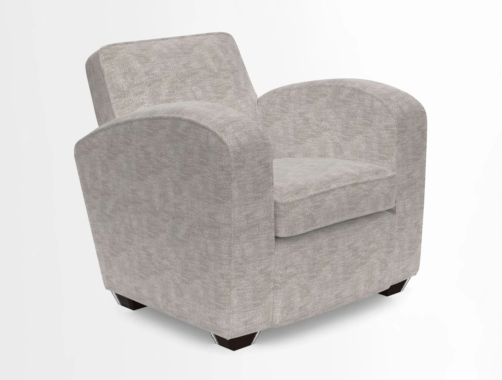Montmartre Chair in V&A Brompton Collection Ikat Morning Blue