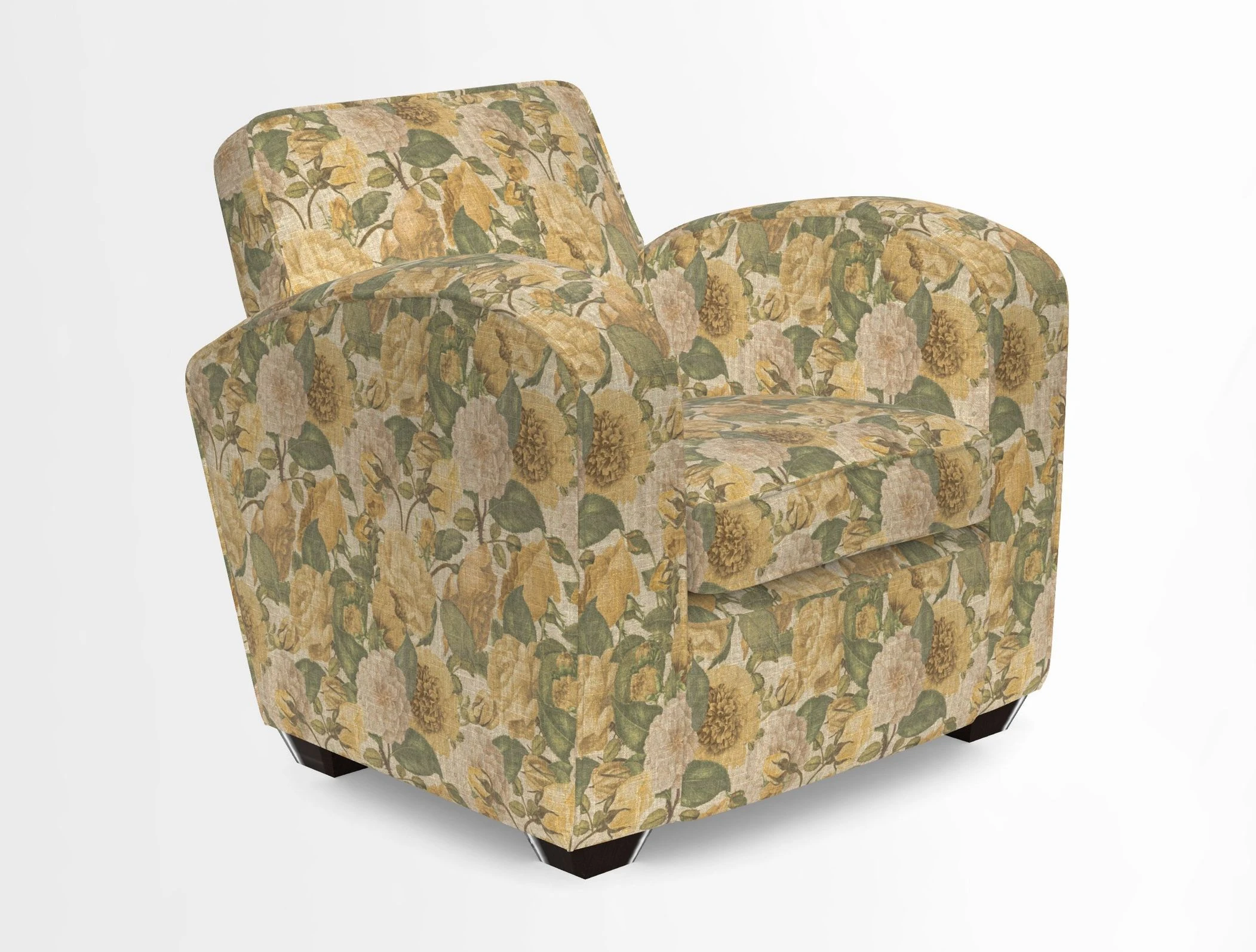 Montmartre Chair in V&A Brompton Collection Ikat Morning Blue
