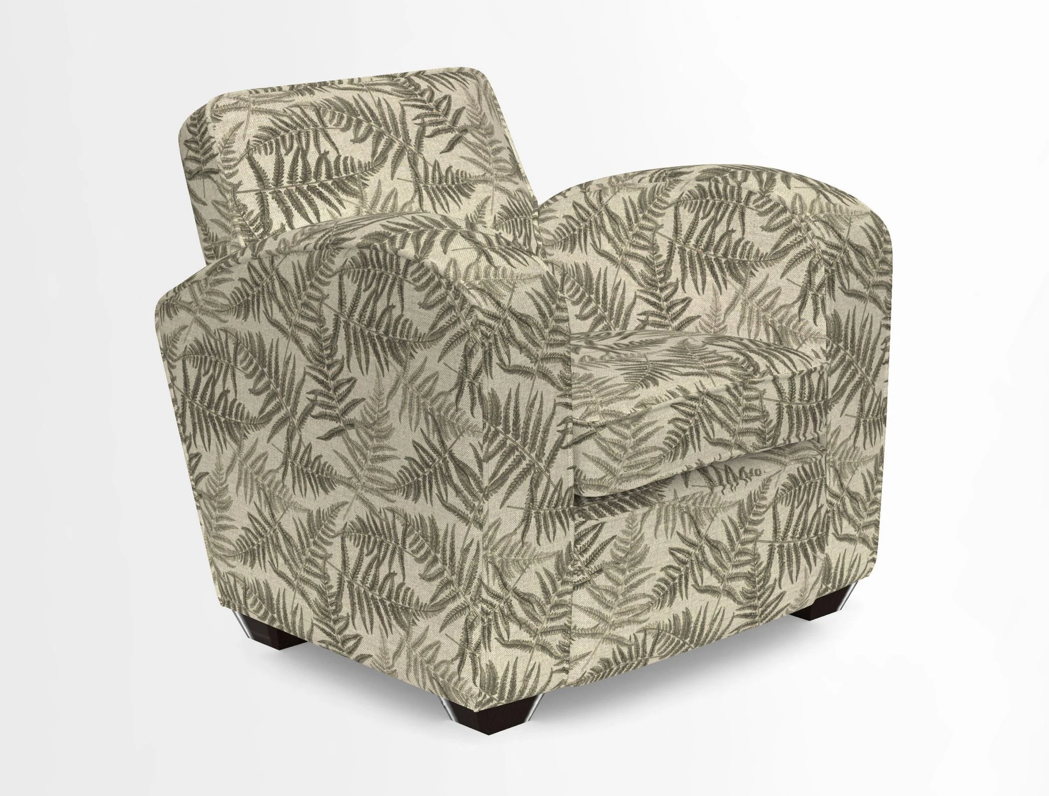 Montmartre Chair in V&A Brompton Collection Ikat Morning Blue