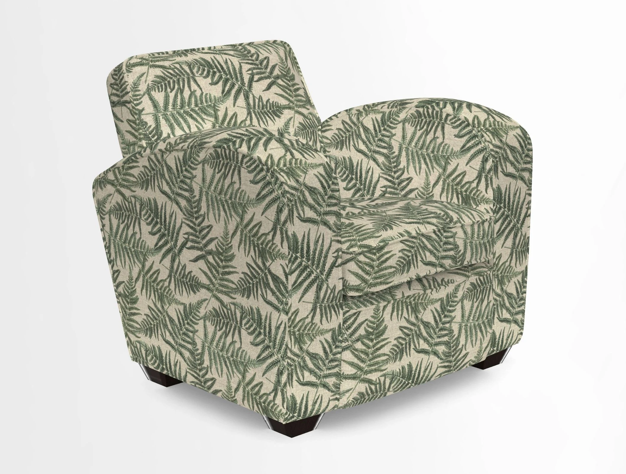 Montmartre Chair in V&A Brompton Collection Ikat Morning Blue