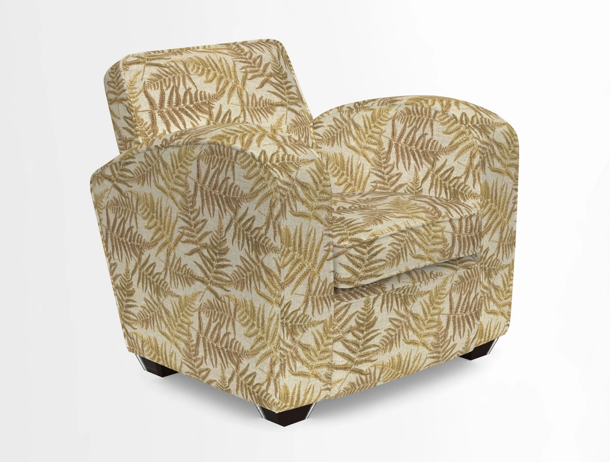 Montmartre Chair in V&A Brompton Collection Ikat Morning Blue