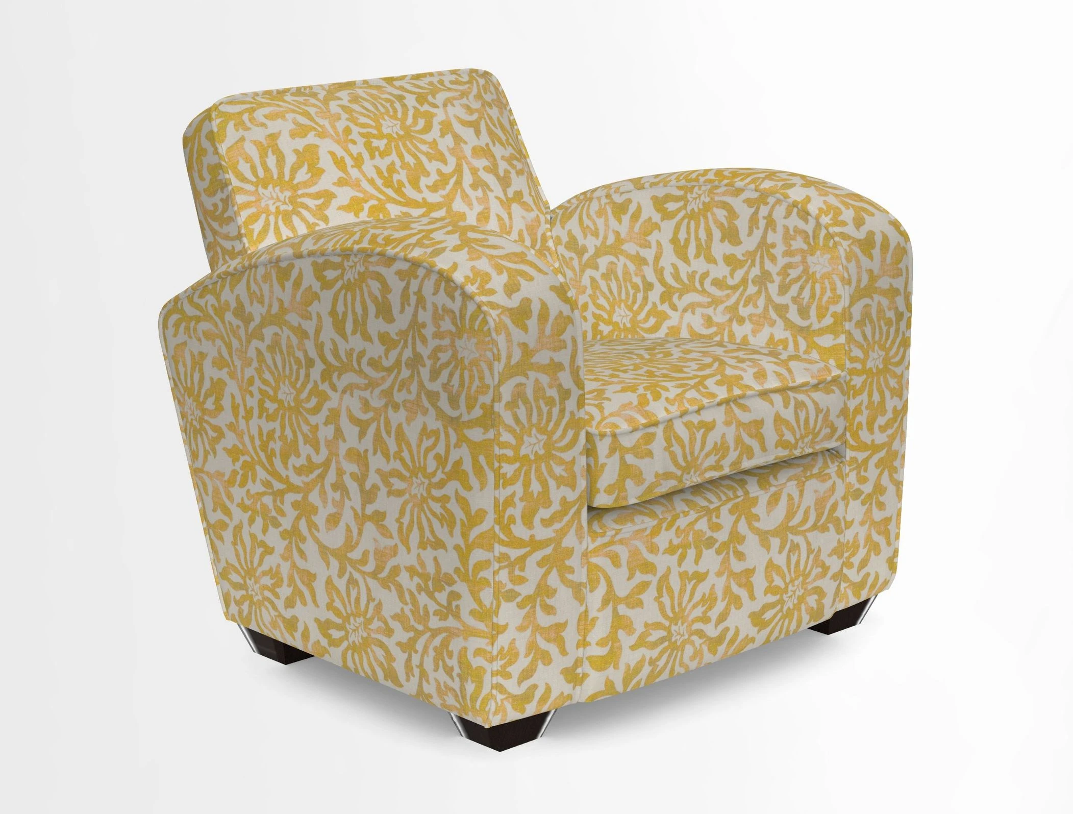 Montmartre Chair in V&A Brompton Collection Ikat Morning Blue