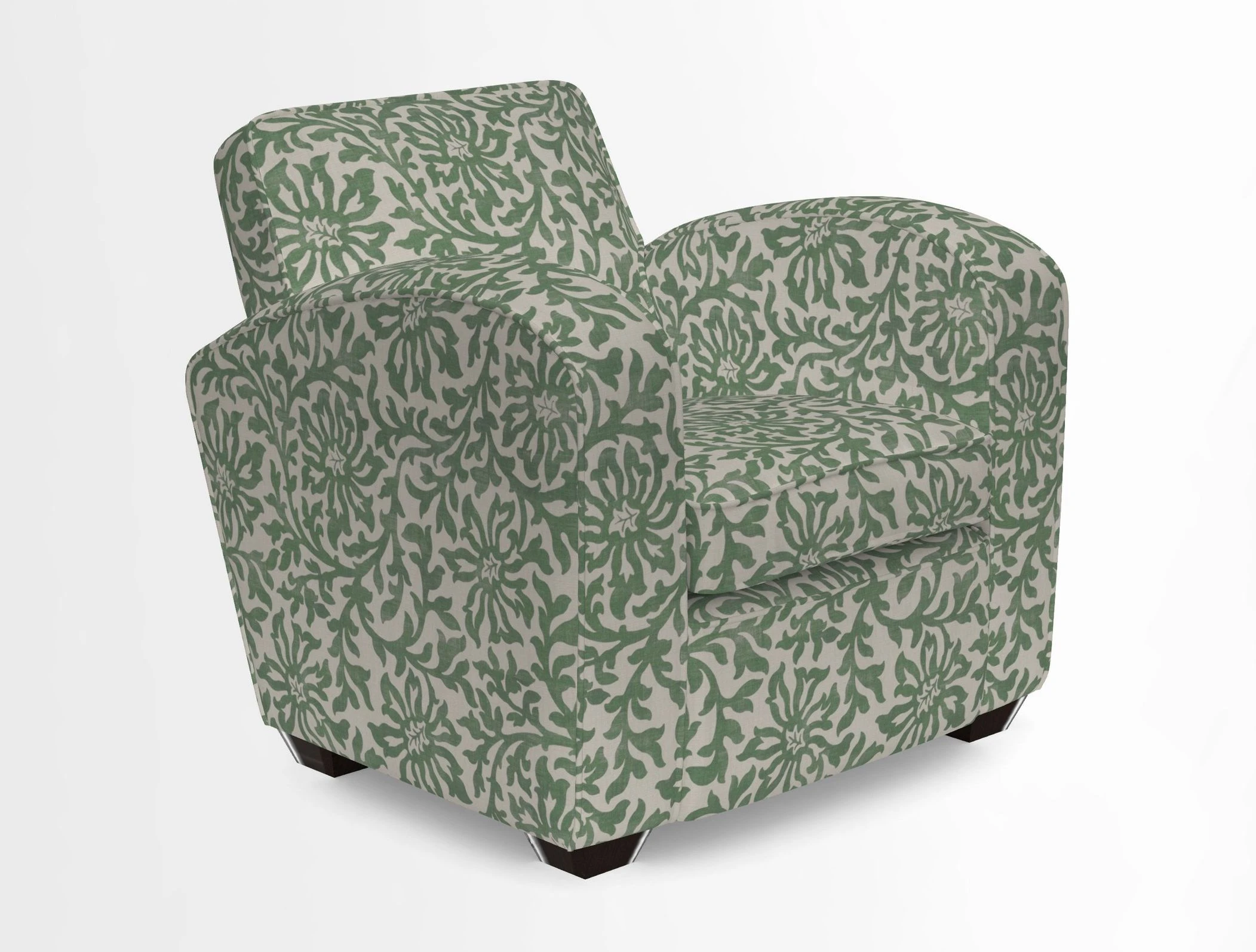 Montmartre Chair in V&A Brompton Collection Ikat Morning Blue