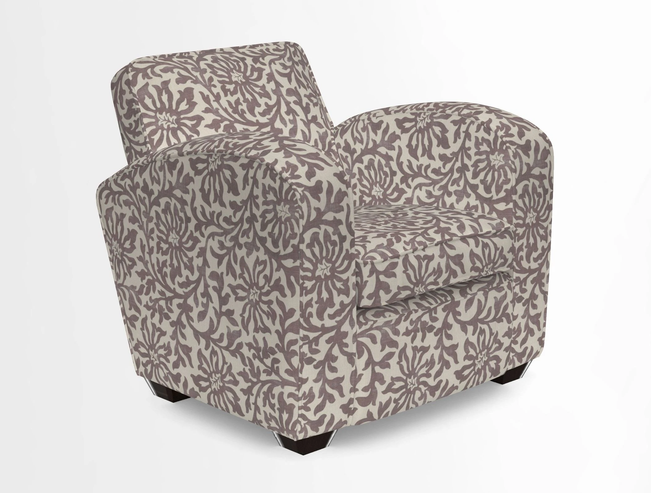 Montmartre Chair in V&A Brompton Collection Ikat Morning Blue